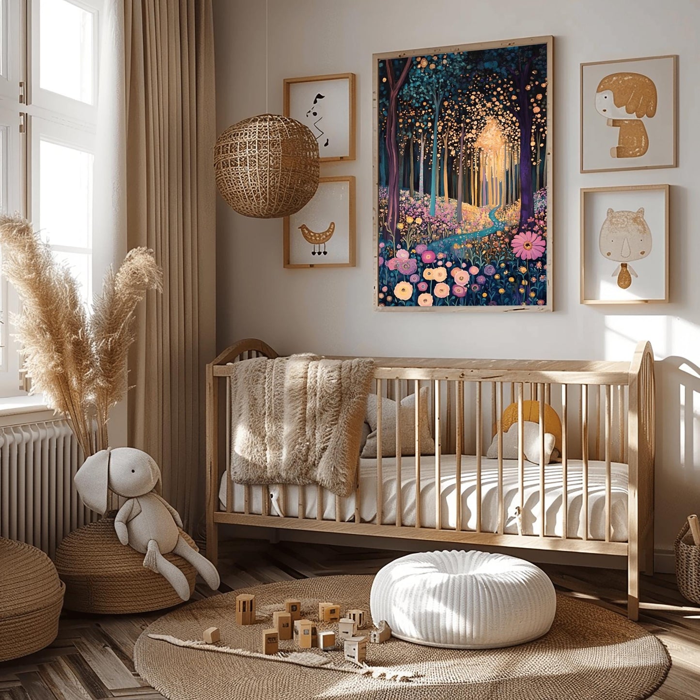 A captivating Gustav Klimt print, this Klimt museum poster features stunning gold Art Nouveau wall art, perfect as unframed aesthetic exhibition decor or a classic gift for any art lover.