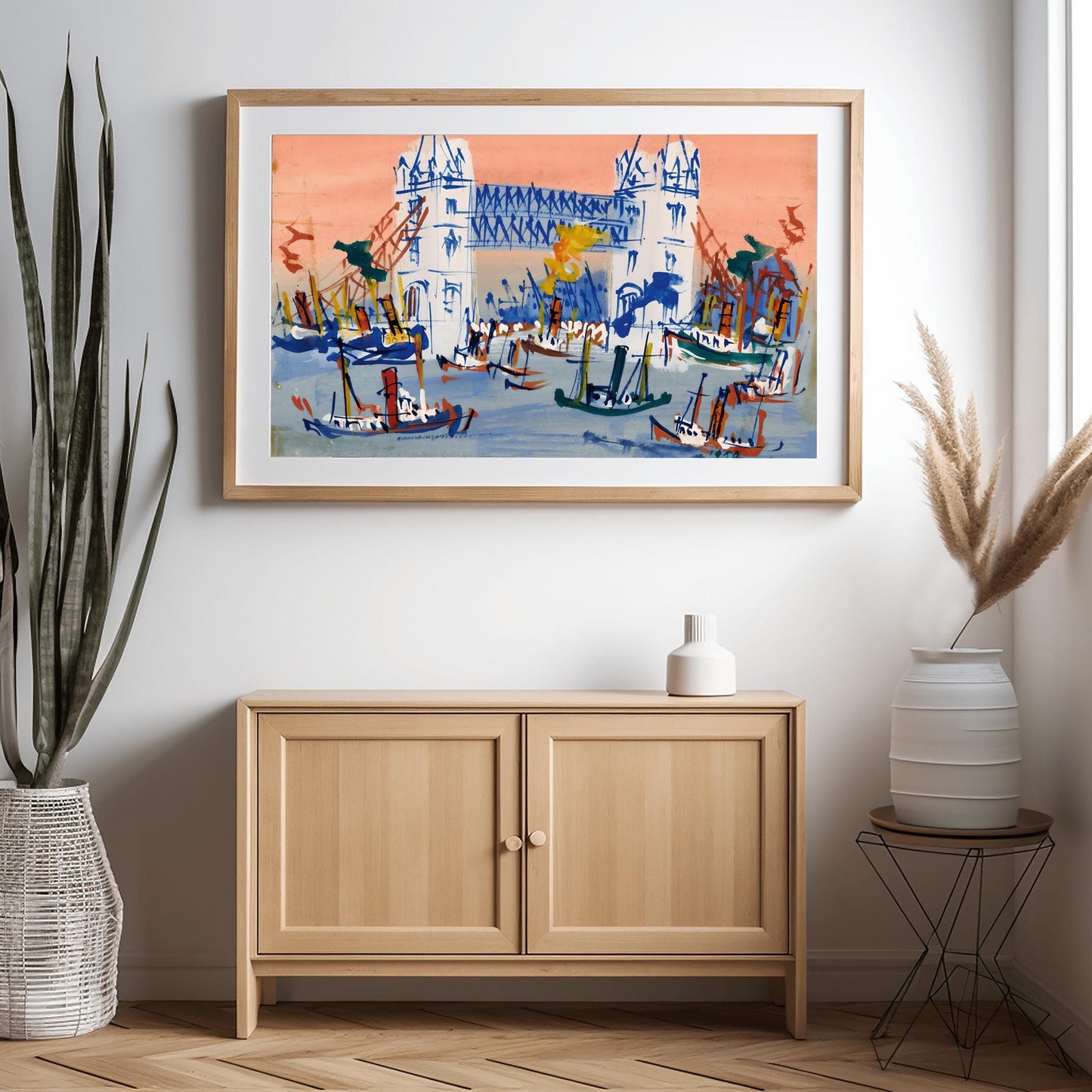 Raoul Dufy Tower Bridge Print: Vibrant London Cityscape Poster