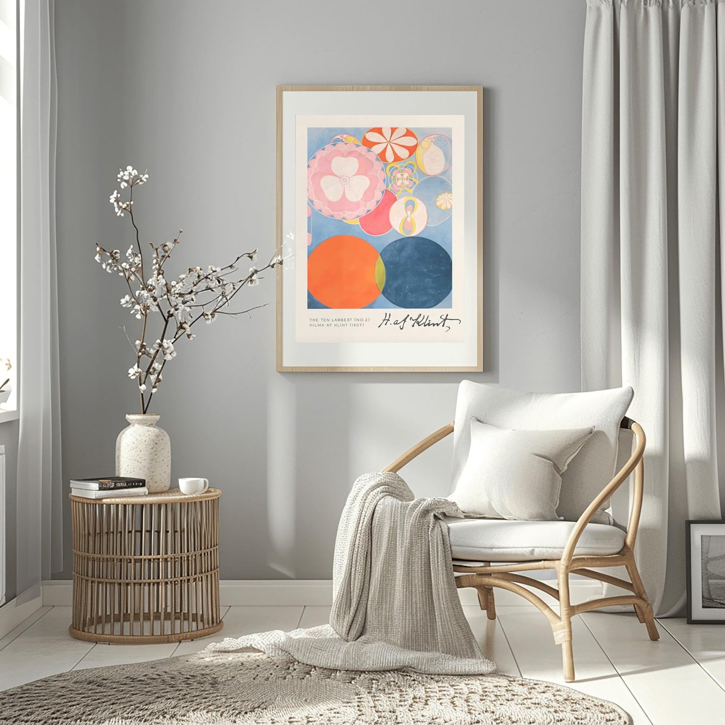 Hilma af Klint Print: The Ten Largest No. 2, Spiritual Abstract Art