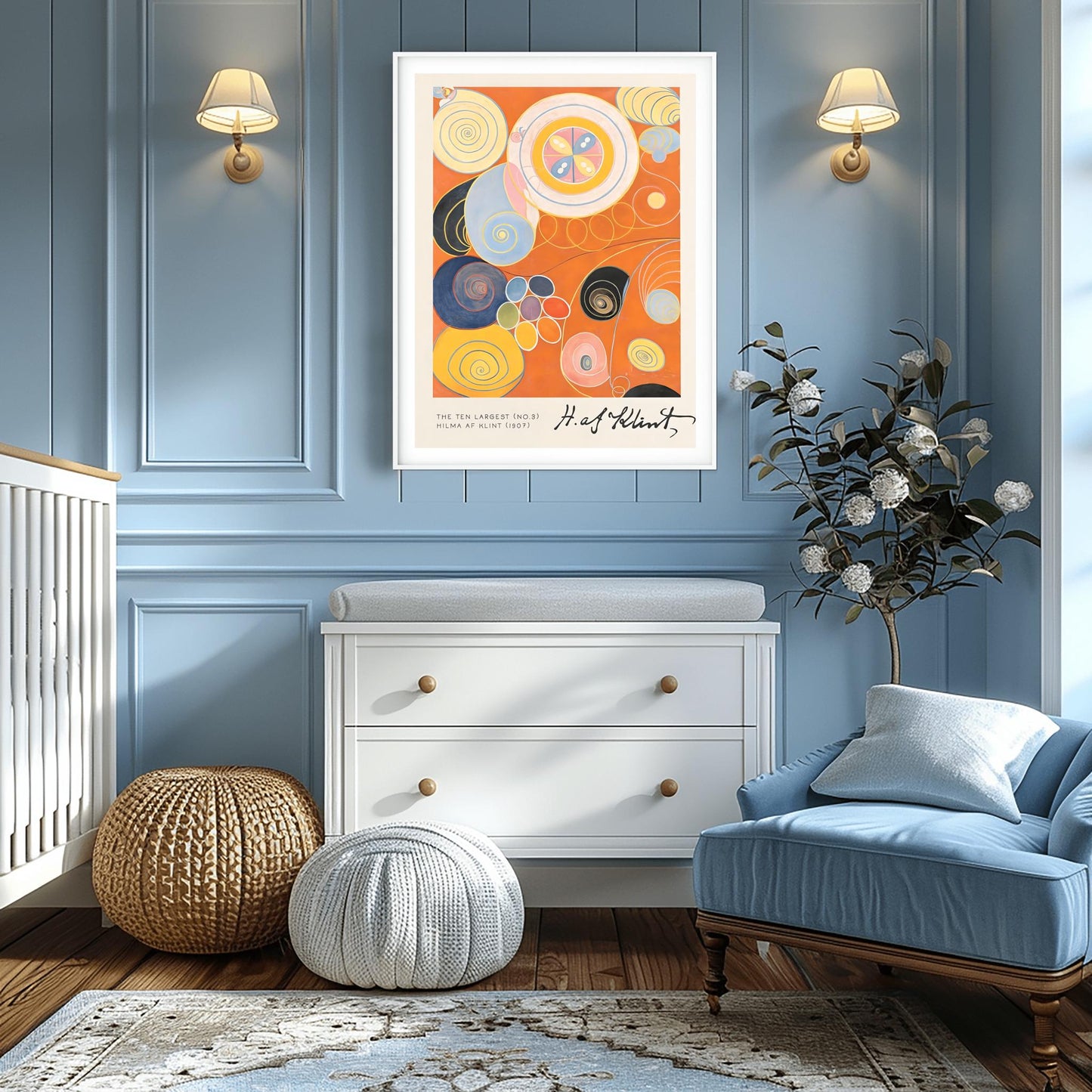 Hilma af Klint - The Ten Largest No. 3 - Abstract Botanical Art Print