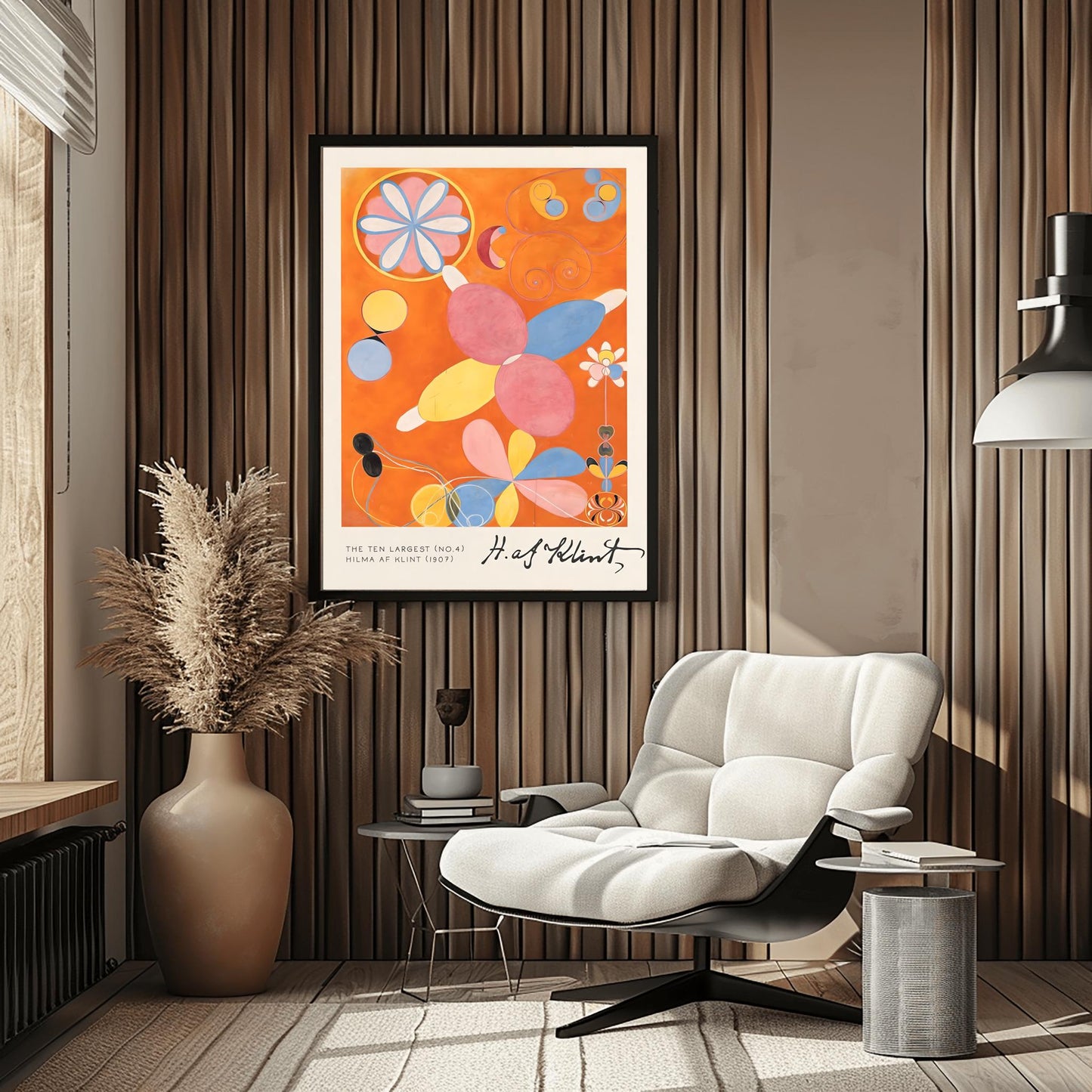 Hilma af Klint 'The Ten Largest No. 4' Print: Abstract Spiritual Flower Art