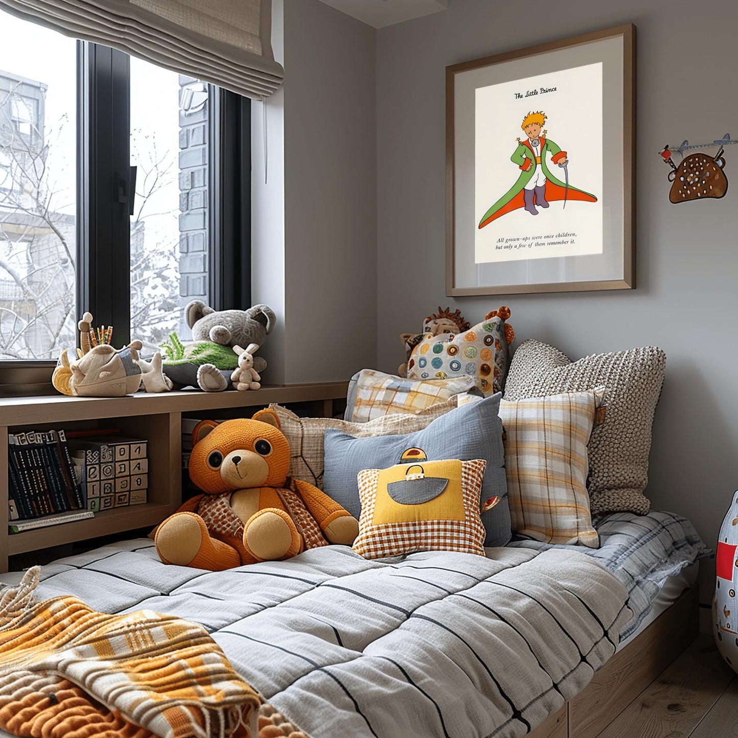The Little Prince Poster: Classic Quote Nursery Wall Art