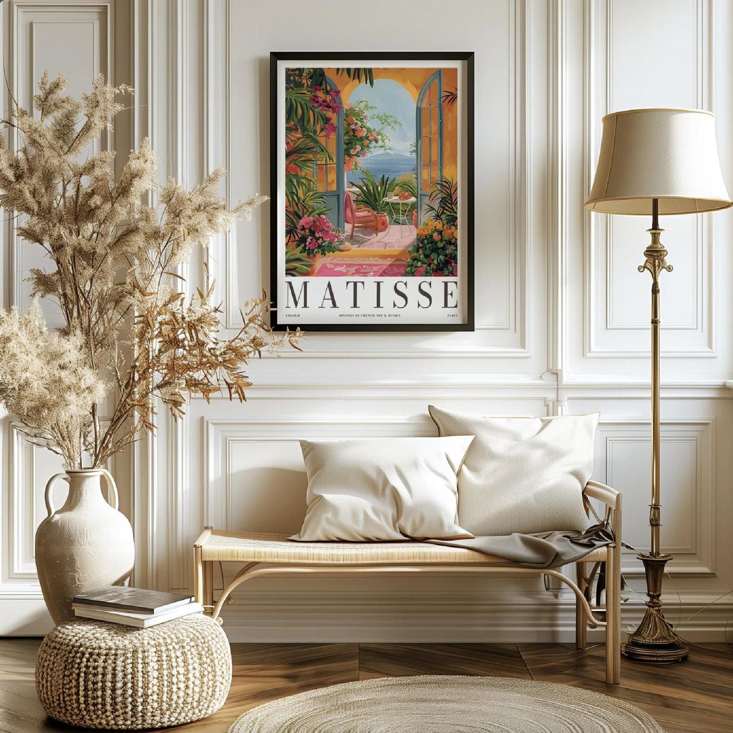 Henri Matisse Open Window Print: Mid-Century Modern Botanical Wall Art