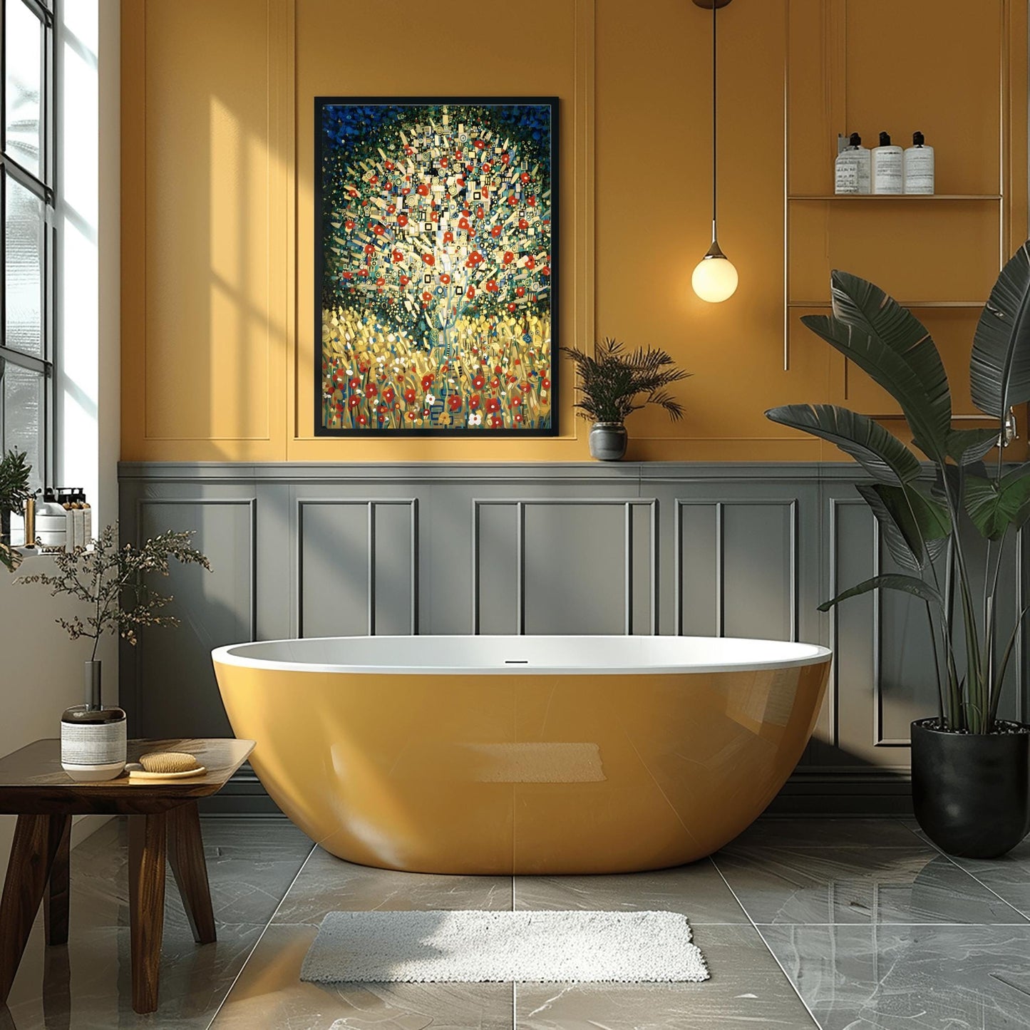Gustav Klimt Tree of Life Print, Gold Abstract Tree Art, Modern Symbolist Wall Decor, Nature Inspired Gift, Art Nouveau Reproduction