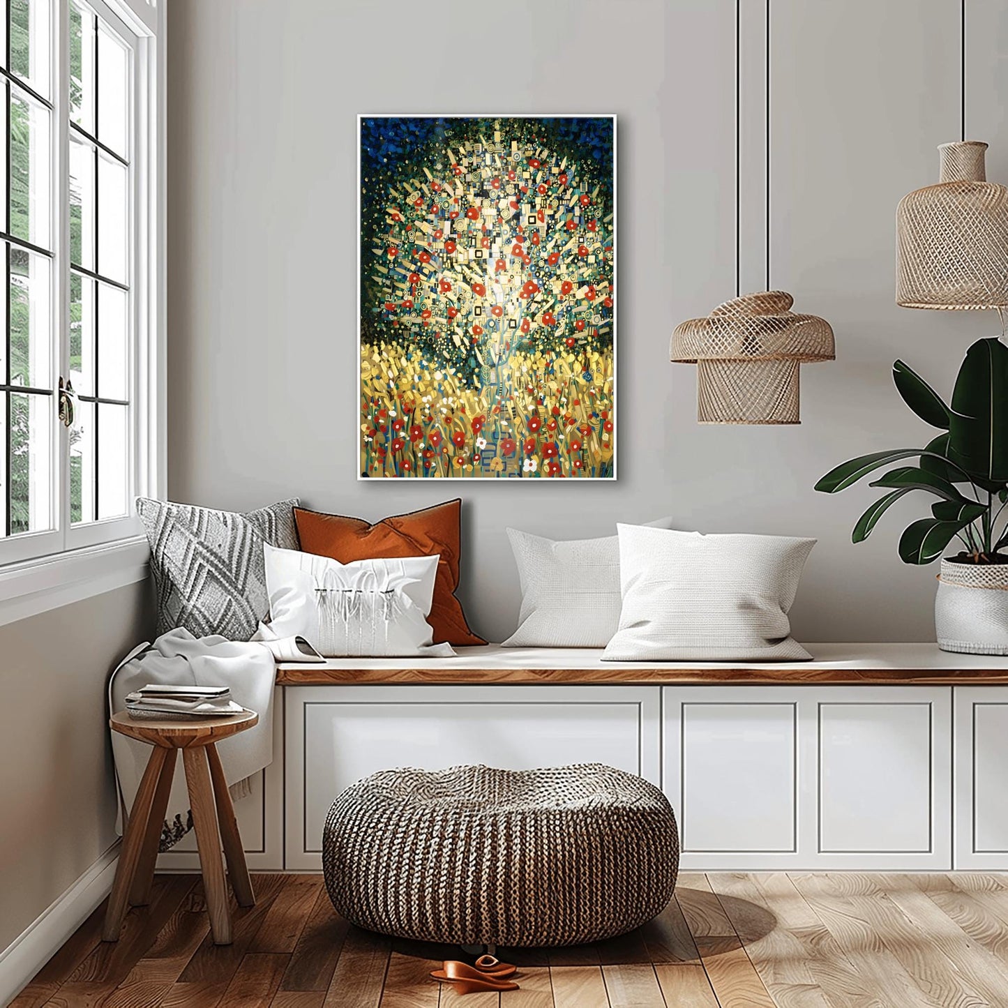 Gustav Klimt Tree of Life Print, Gold Abstract Tree Art, Modern Symbolist Wall Decor, Nature Inspired Gift, Art Nouveau Reproduction