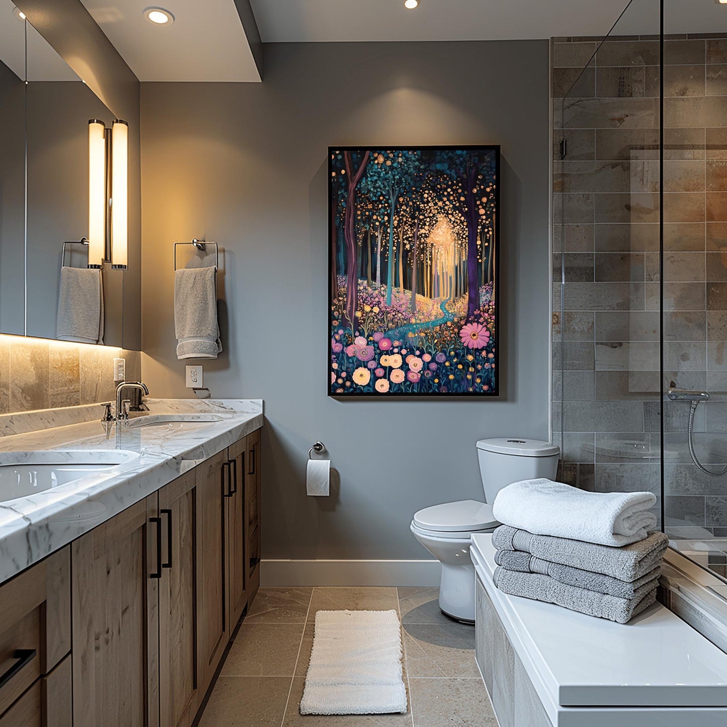 A captivating Gustav Klimt print, this Klimt museum poster features stunning gold Art Nouveau wall art, perfect as unframed aesthetic exhibition decor or a classic gift for any art lover.