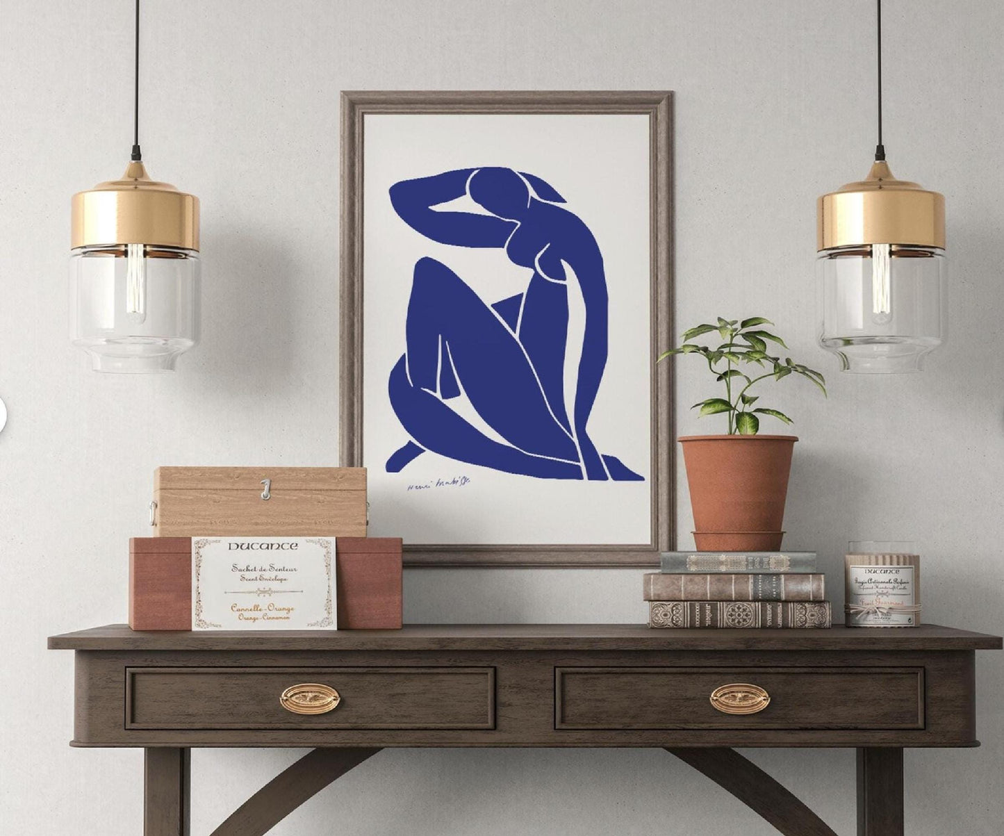 Matisse Blue Nude Art Print – Henri Matisse Nu Bleu Poster, Modern Wall Decor, Home Art Printable, Matisse Inspired Room Decoration