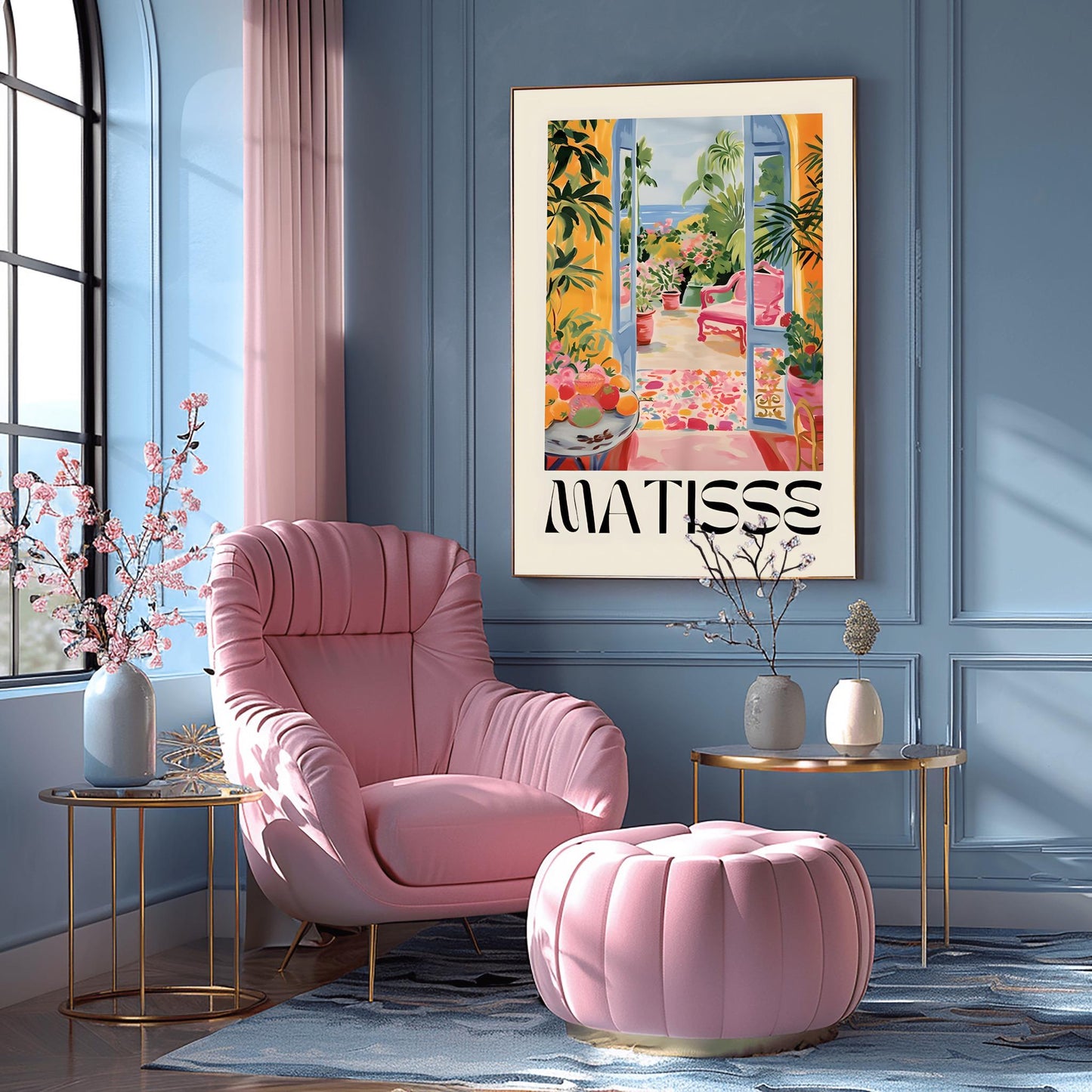 Henri Matisse Print - Aesthetic Matisse Poster for Modern Gallery Exhibition Art, Minimalist Neutral Wall Art, Matisse Cut outs Gift Idea