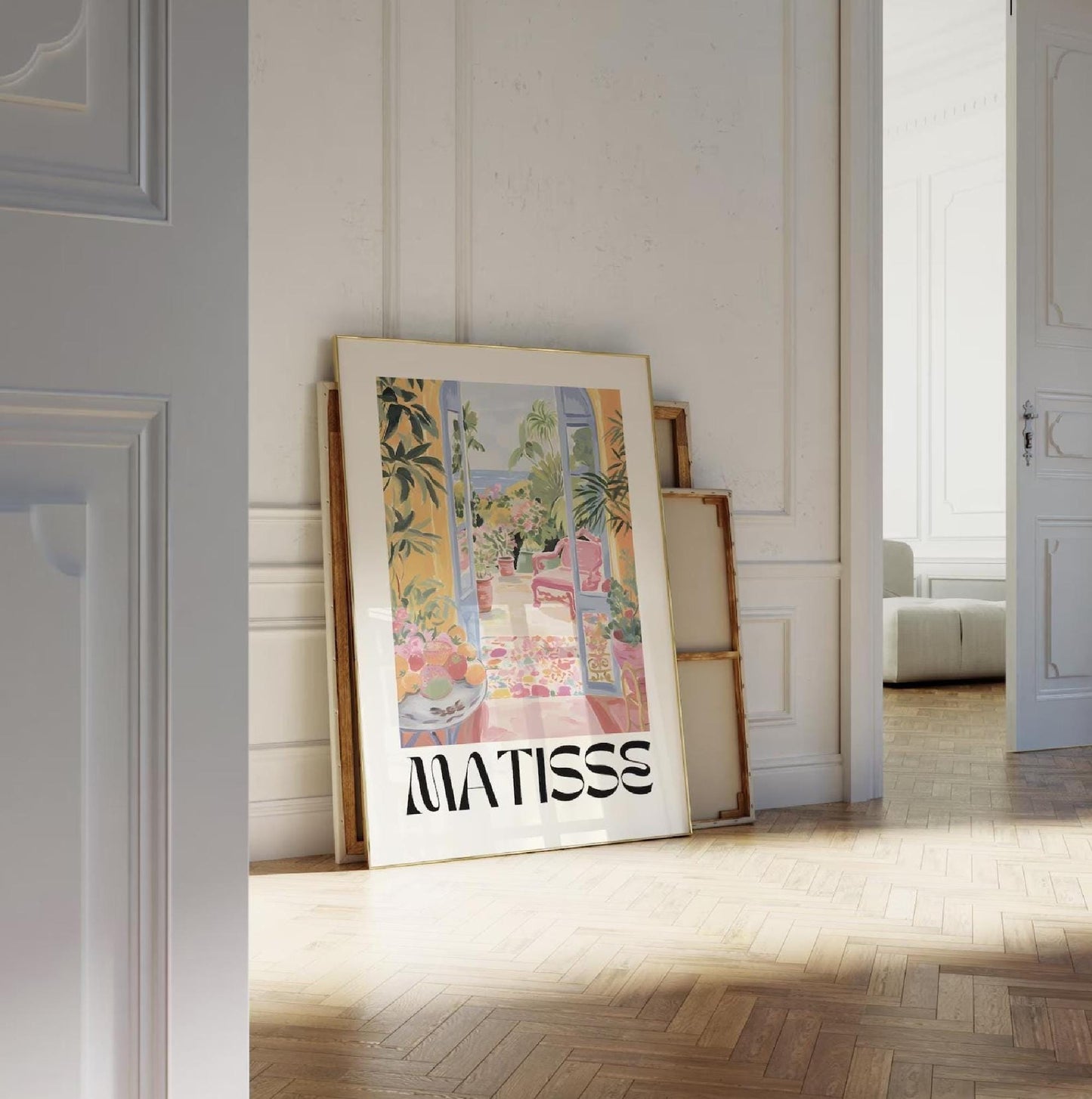 Henri Matisse Print - Minimalist Neutral Wall Art, Modern Gallery Poster, Aesthetic Cut Outs, Elegant Matisse Gift Idea for Home Decor
