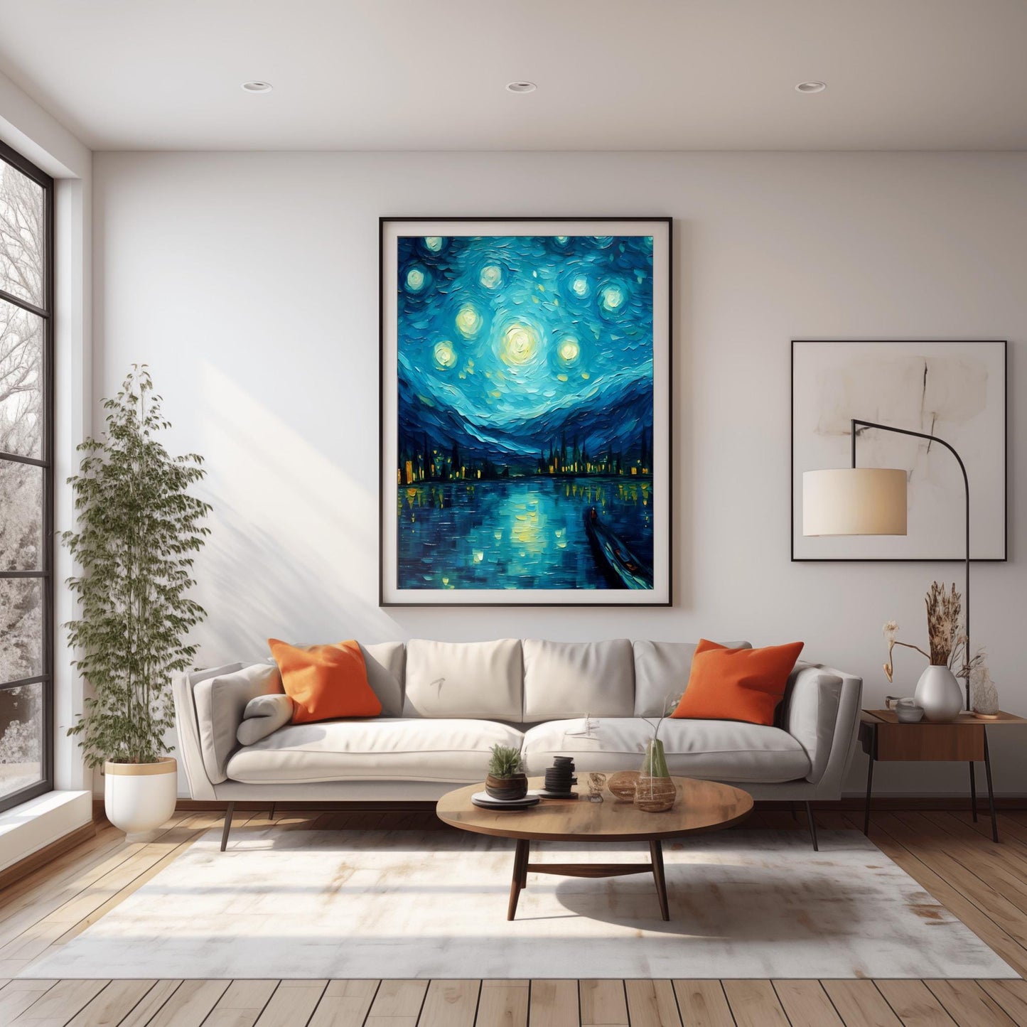 Vincent Van Gogh Poster - Modern Exhibition Wall Art, Van Gogh Print as Classic Art Painting, Impressionist Print as Trendy Home Decor