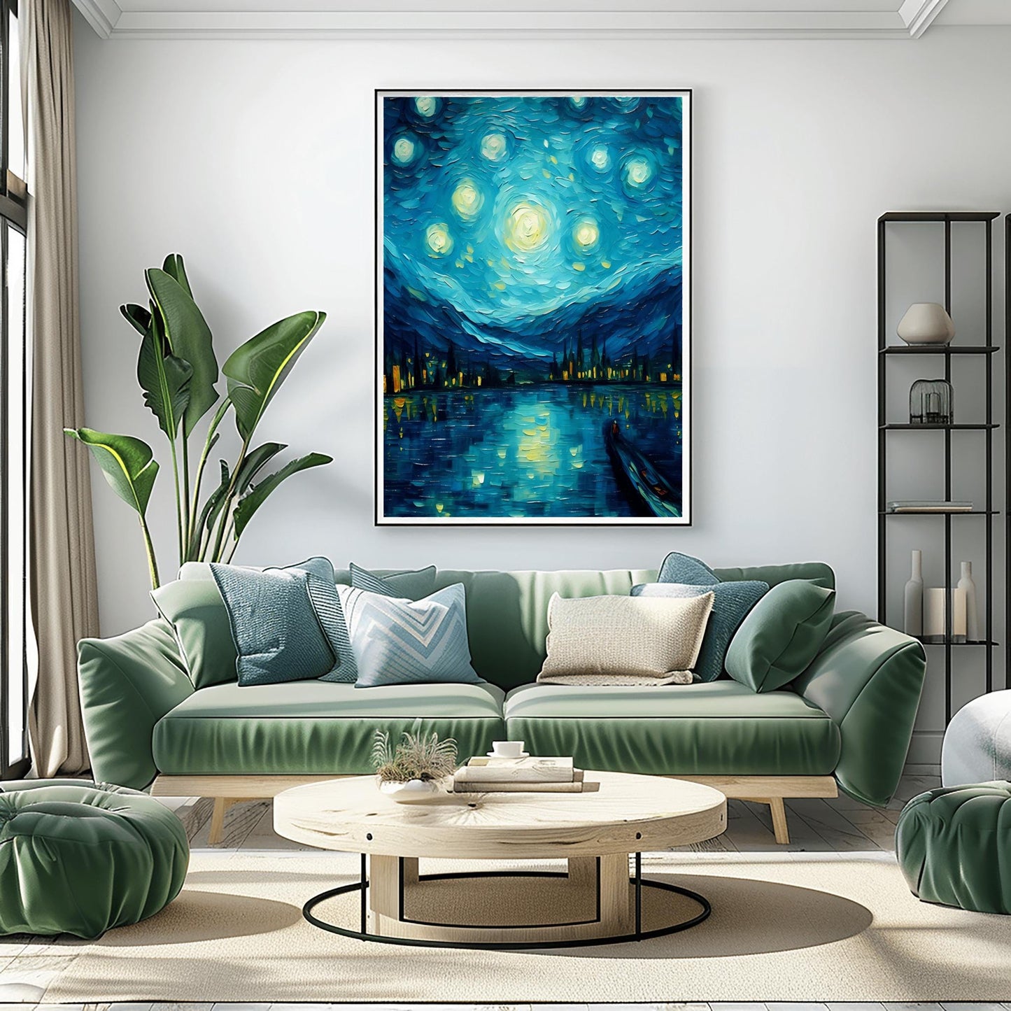 Vincent Van Gogh Poster - Modern Exhibition Wall Art, Van Gogh Print as Classic Art Painting, Impressionist Print as Trendy Home Decor
