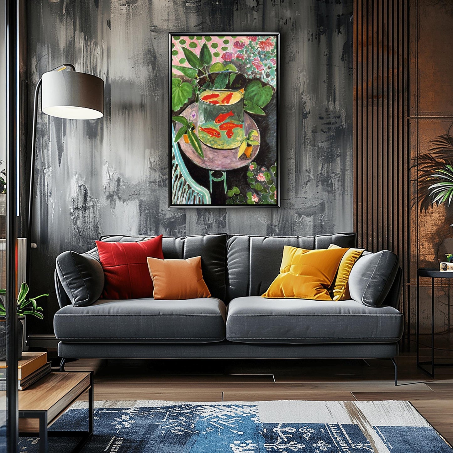 Henri Matisse Print, Goldfish Wall Art, Premium Giclée, Modern Art Painting, Framed or Unframed Home Decor, Aesthetic Art Lover Gift