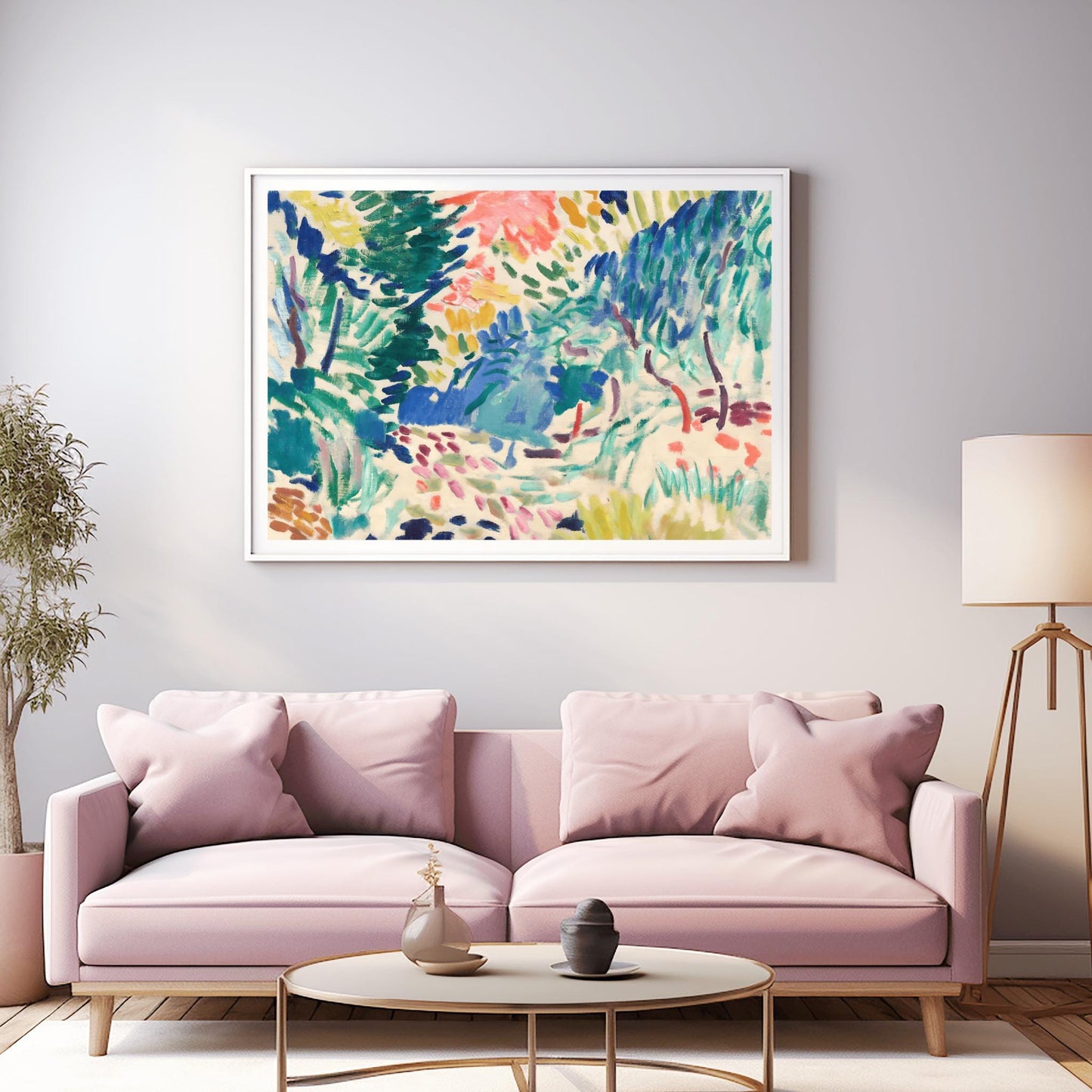 Henri Matisse Print, Landscape at Collioure Wall Art, Fauvist Painting, Premium Giclée, Unframed Modern Art Decor, Aesthetic Nature Gift