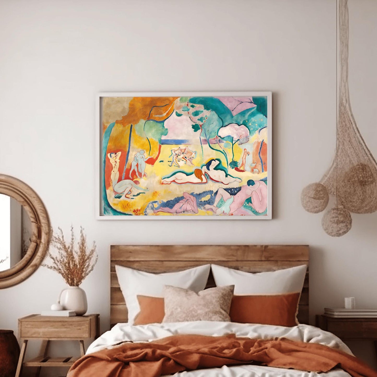 Henri Matisse Joy of Life Print, Modern Colorful Art, Abstract Fauvism Painting, Poster Print, Wall Art, Aesthetic Decor