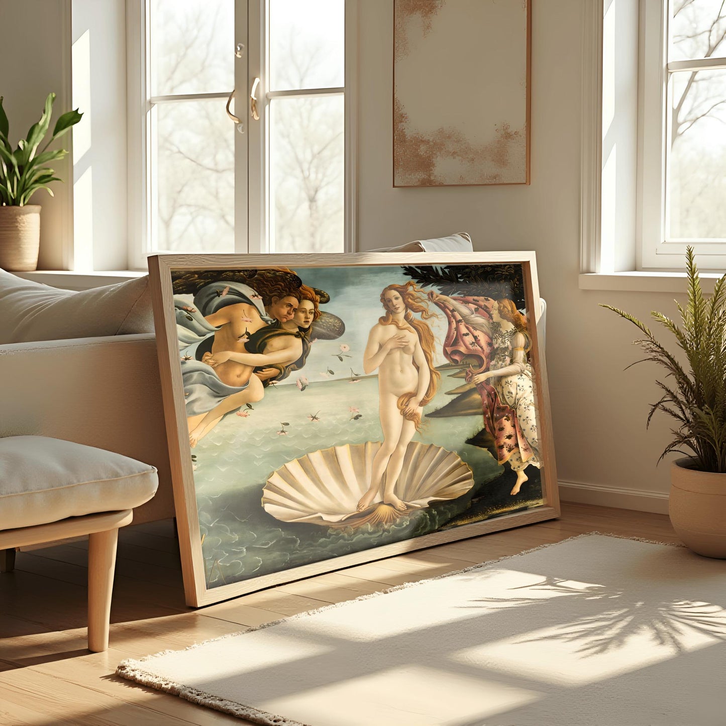 Birth of Venus Print, Botticelli Renaissance Art, Mythological Goddess Poster, Classical Wall Art, Museum Quality Fine Art Physical Print