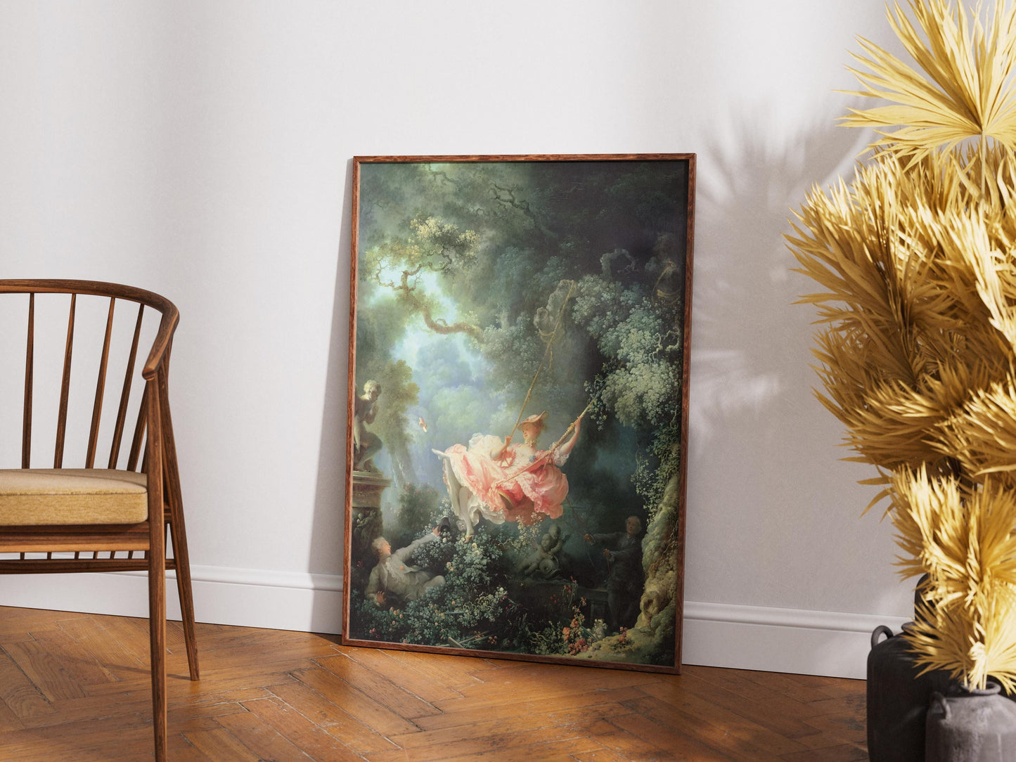 Rococo Painting Print The Swing by Jean Fragonard | Classical Art Print | Vintage Print | Poster Print | Giclée Print | Large Wall Art Print