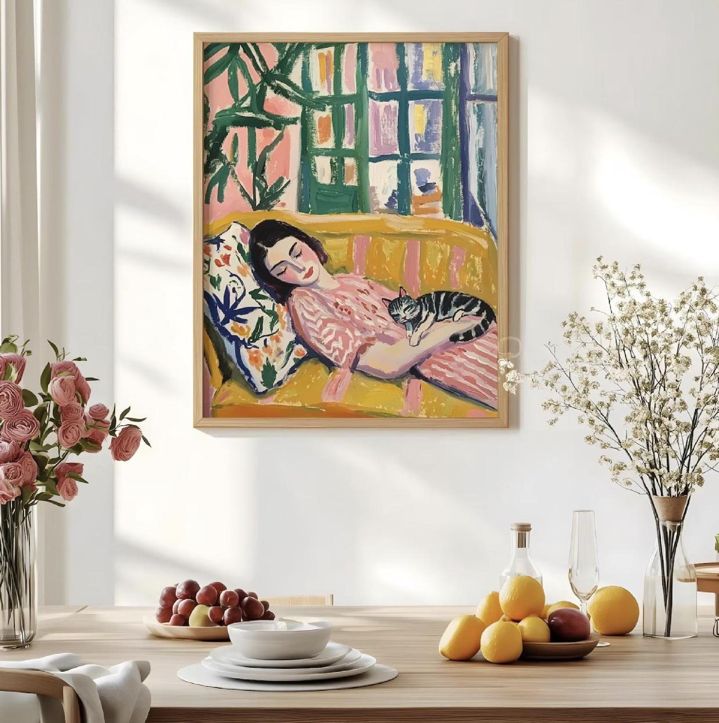 Henri Matisse Select Print | Eclectic Gallery Wall Art | Exhibition Matisse | Modern Maximalist Digital Poster | Printable Wall Art