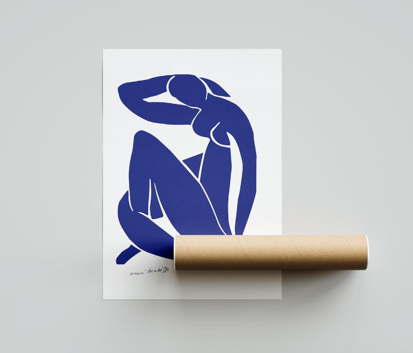 Matisse Blue Nude Art Print – Henri Matisse Nu Bleu Poster, Modern Wall Decor, Home Art Printable, Matisse Inspired Room Decoration