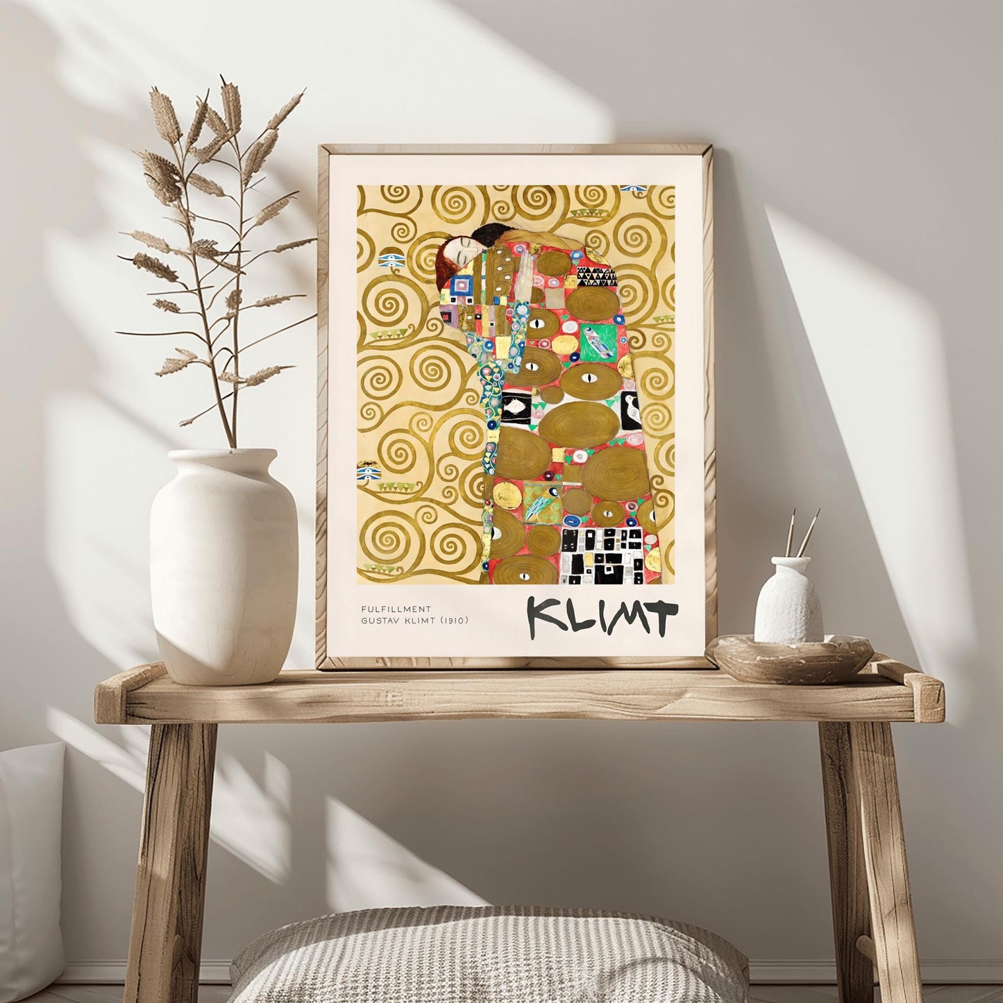 Gustav Klimt Print The tree of life Print Poster, Art Nouveau Golden Era Art, Premium Paper, Klimt Exhibition Wall Decor, Fine Art Print