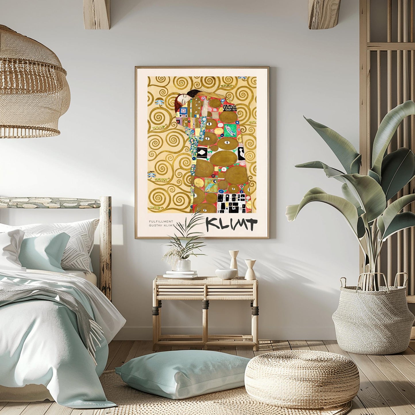 Gustav Klimt Print The tree of life Print Poster, Art Nouveau Golden Era Art, Premium Paper, Klimt Exhibition Wall Decor, Fine Art Print