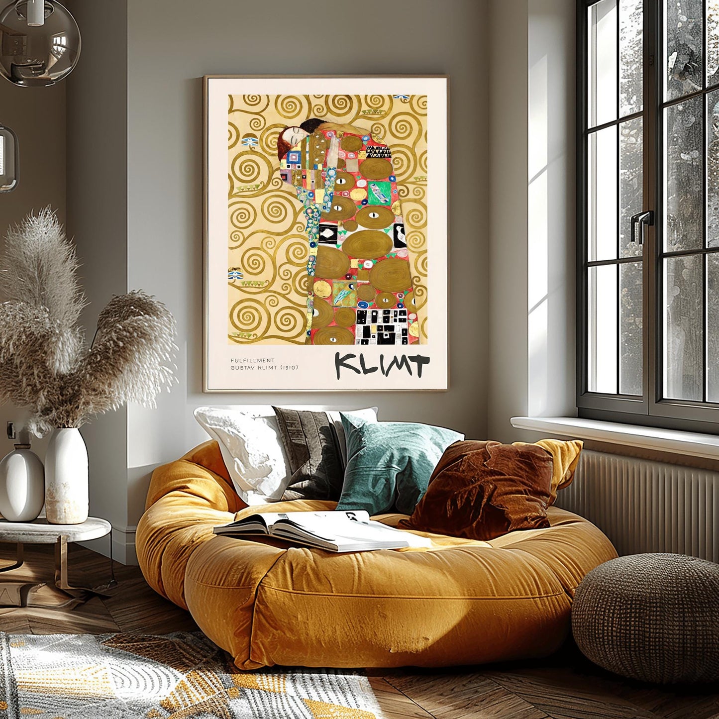 Gustav Klimt Print The tree of life Print Poster, Art Nouveau Golden Era Art, Premium Paper, Klimt Exhibition Wall Decor, Fine Art Print