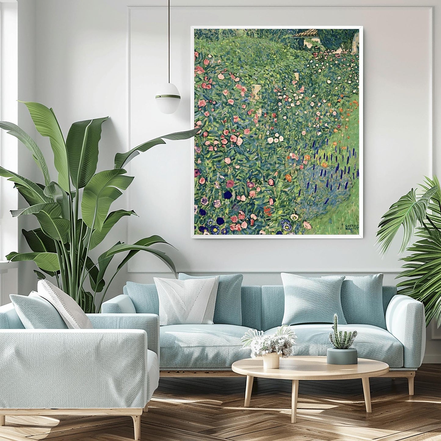 Gustav Klimt Print Italian Garden Landscape - Premium Giclée Wall Art, Classic Nature Painting Home Decor Poster