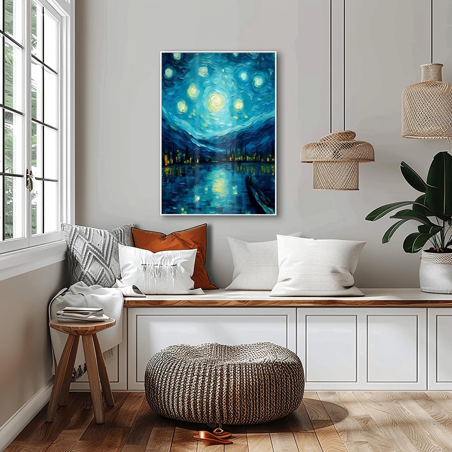 Vincent Van Gogh Poster - Modern Exhibition Wall Art, Van Gogh Print as Classic Art Painting, Impressionist Print as Trendy Home Decor