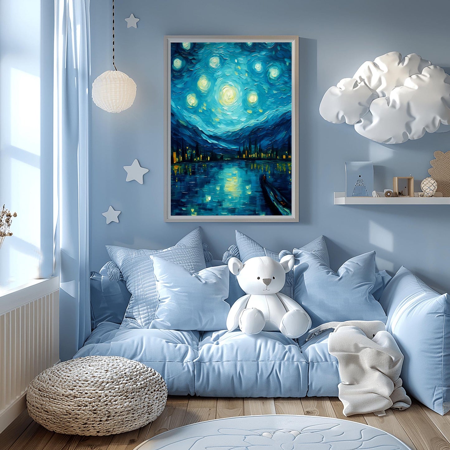 Vincent Van Gogh Poster - Modern Exhibition Wall Art, Van Gogh Print as Classic Art Painting, Impressionist Print as Trendy Home Decor