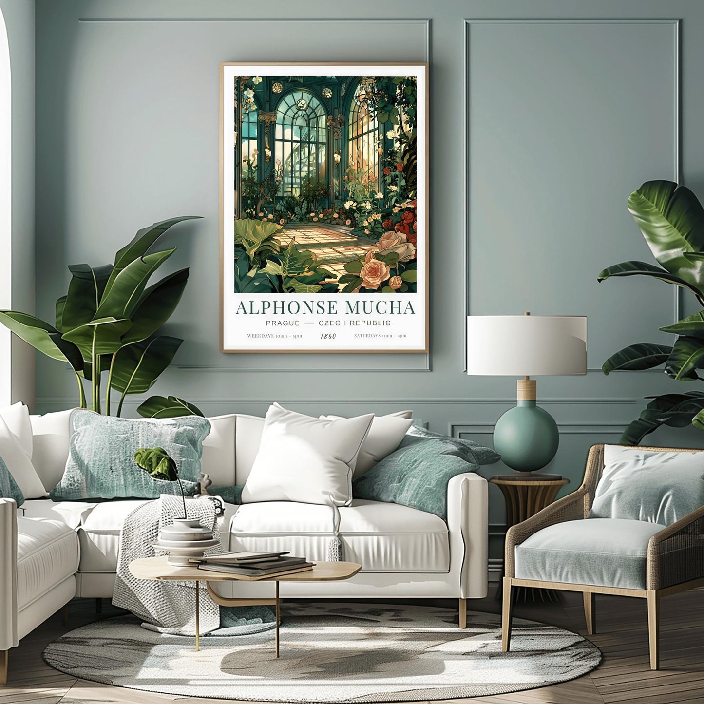 Alphonse Mucha | Alphonse Mucha Poster | Alphonse Mucha Print | Giclée Matte Art Poster Print | Art Nouveau Print | Art Noveau Poster