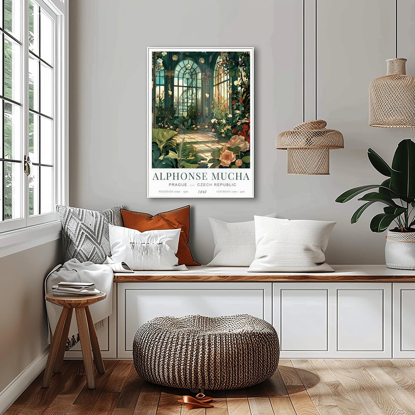 Alphonse Mucha | Alphonse Mucha Poster | Alphonse Mucha Print | Giclée Matte Art Poster Print | Art Nouveau Print | Art Noveau Poster