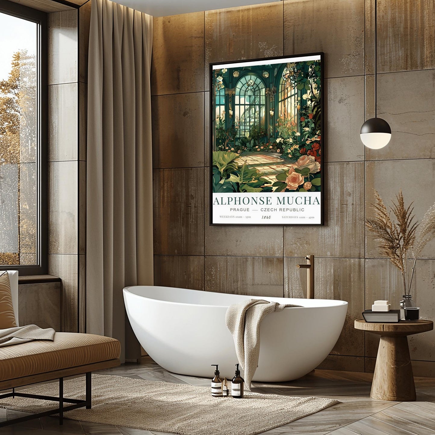 Alphonse Mucha | Alphonse Mucha Poster | Alphonse Mucha Print | Giclée Matte Art Poster Print | Art Nouveau Print | Art Noveau Poster