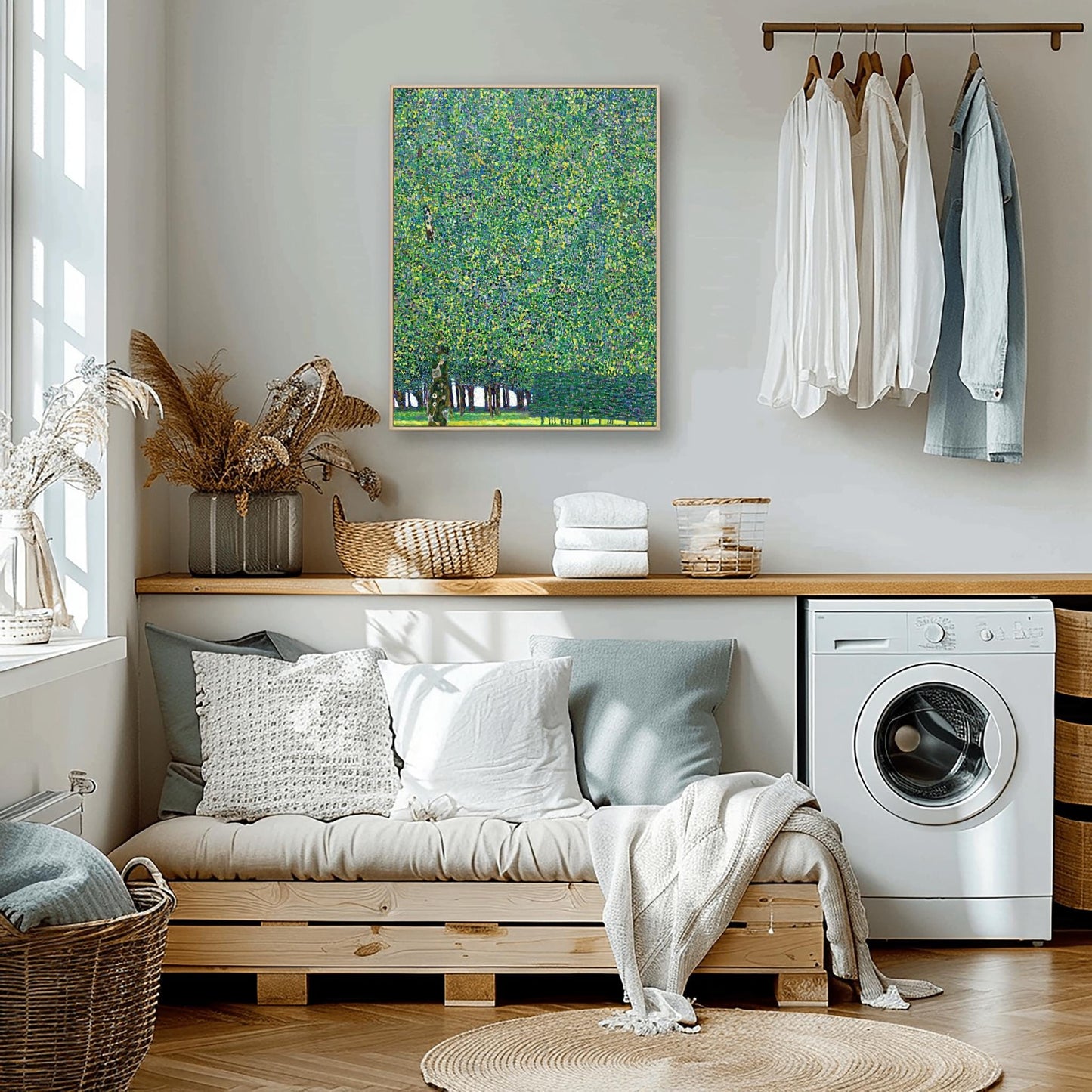 Gustav Klimt Print, The Park Wall Art, Premium Giclée, Art Nouveau Nature Painting, Framed or Unframed Home Decor, Eco-Friendly Art Gift