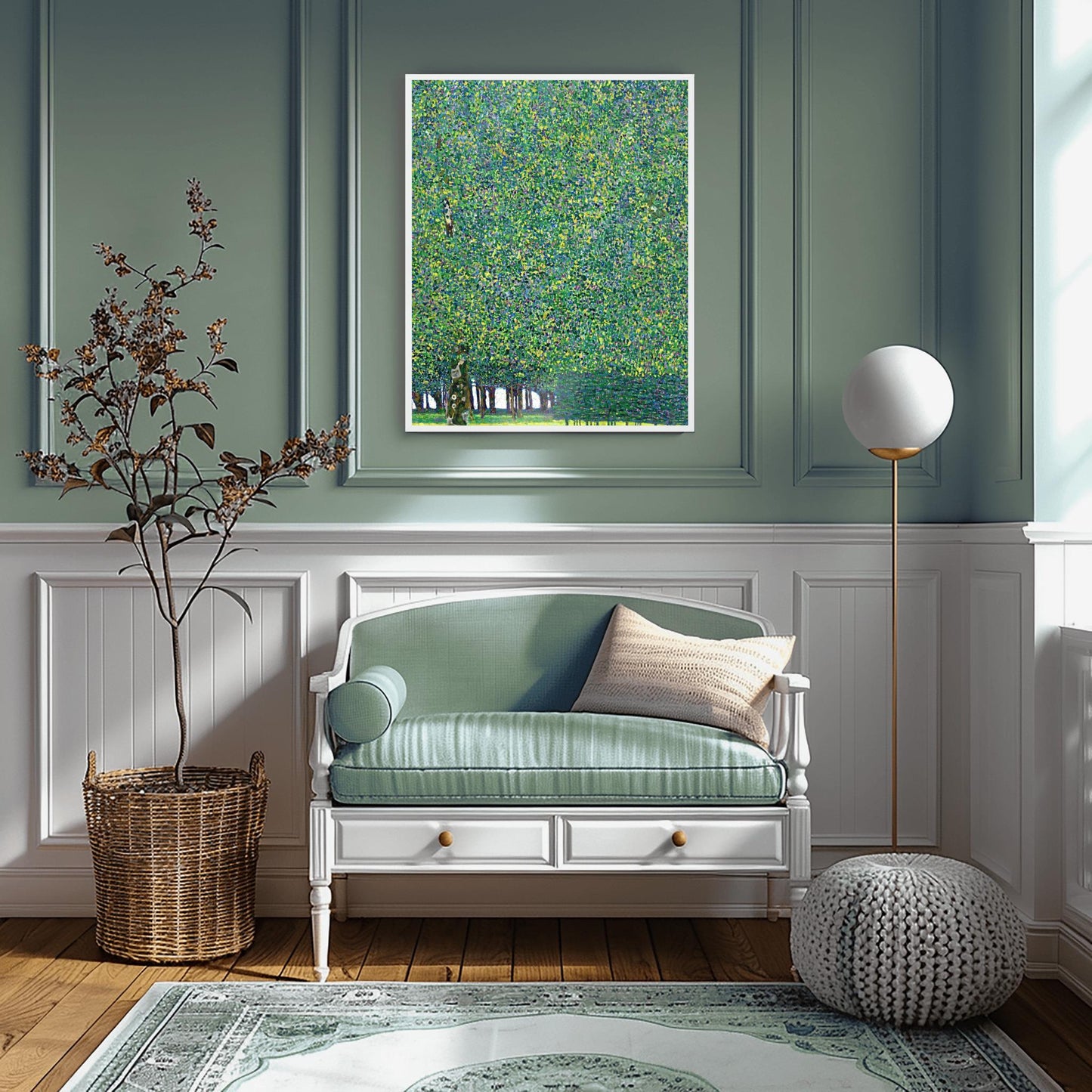 Gustav Klimt Print, The Park Wall Art, Premium Giclée, Art Nouveau Nature Painting, Framed or Unframed Home Decor, Eco-Friendly Art Gift