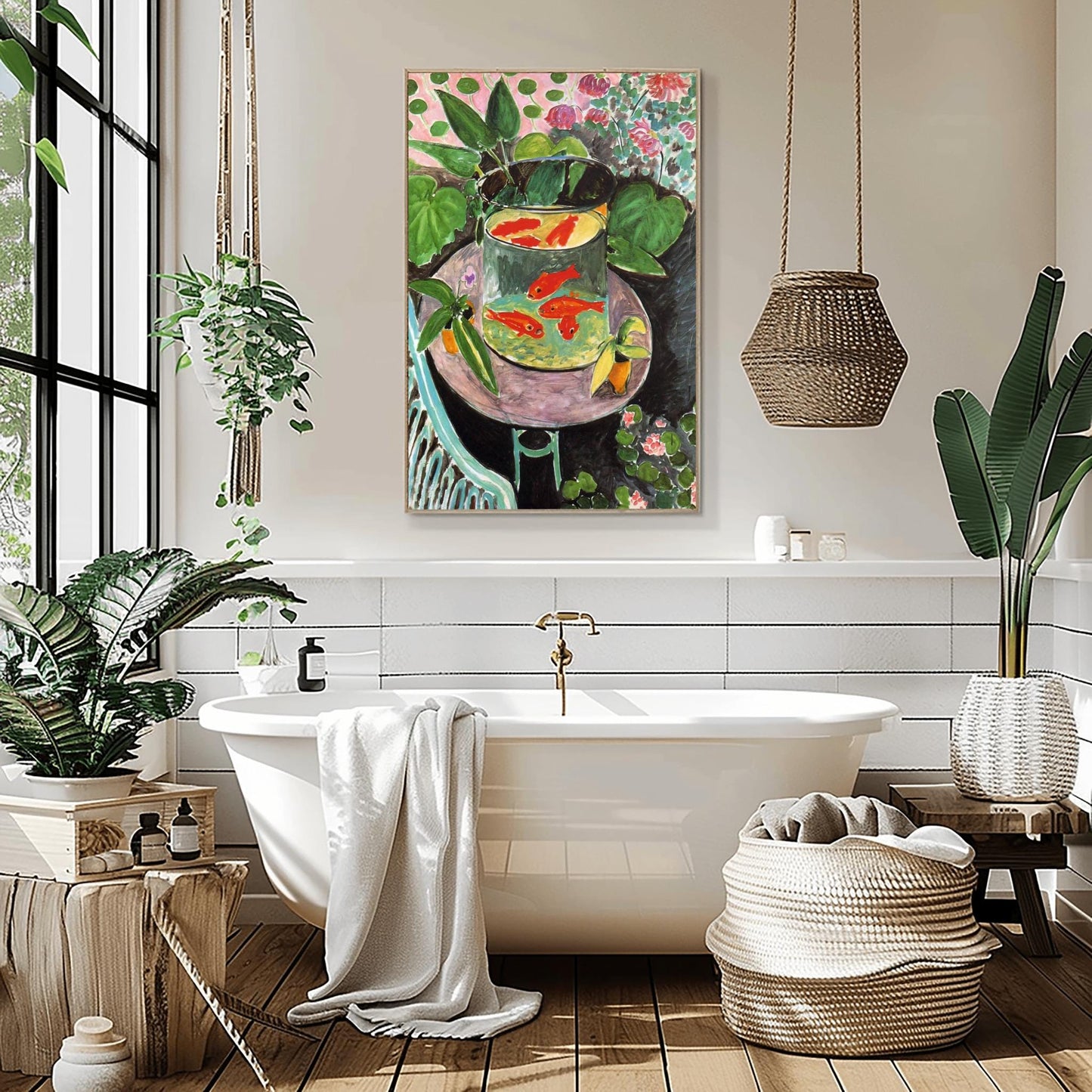 Henri Matisse Print, Goldfish Wall Art, Premium Giclée, Modern Art Painting, Framed or Unframed Home Decor, Aesthetic Art Lover Gift