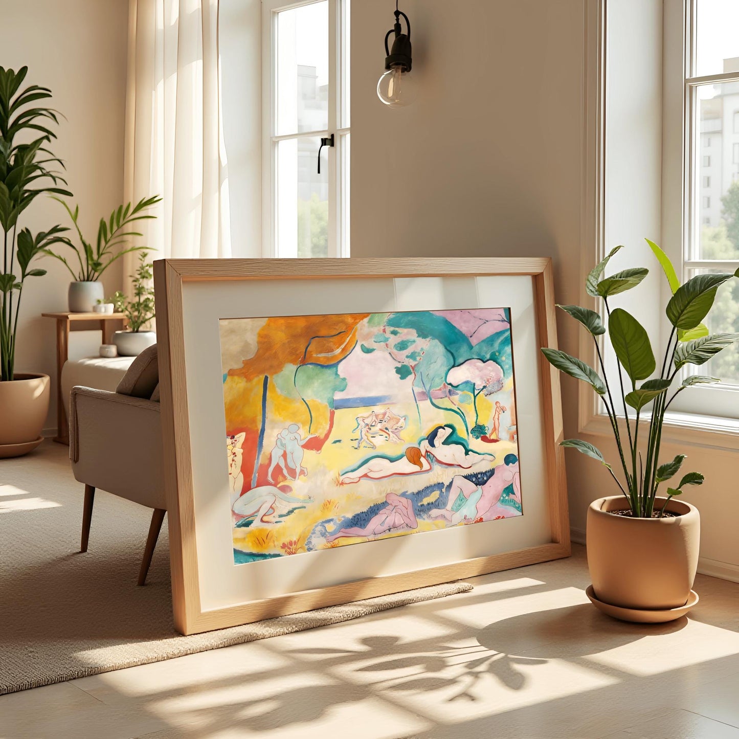 Henri Matisse Joy of Life Print, Modern Colorful Art, Abstract Fauvism Painting, Poster Print, Wall Art, Aesthetic Decor