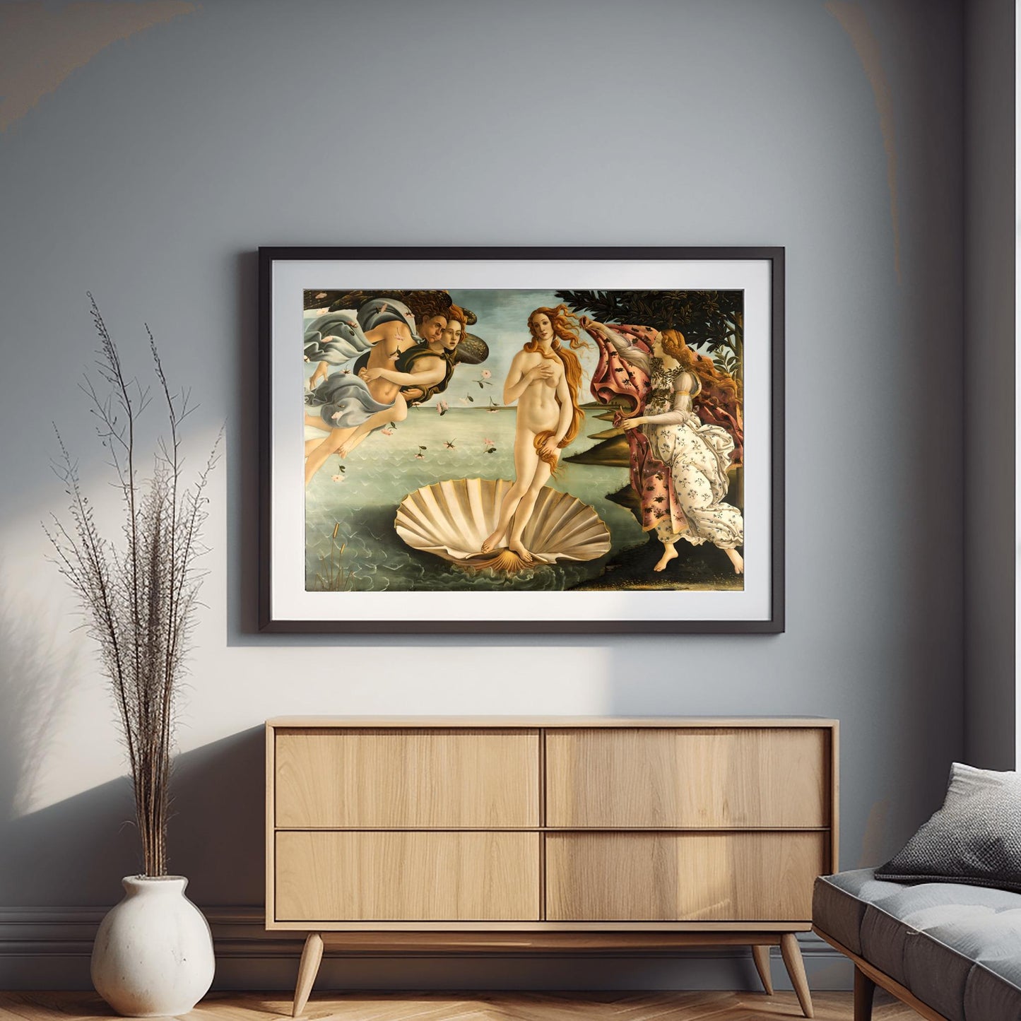 Birth of Venus Print, Botticelli Renaissance Art, Mythological Goddess Poster, Classical Wall Art, Museum Quality Fine Art Physical Print