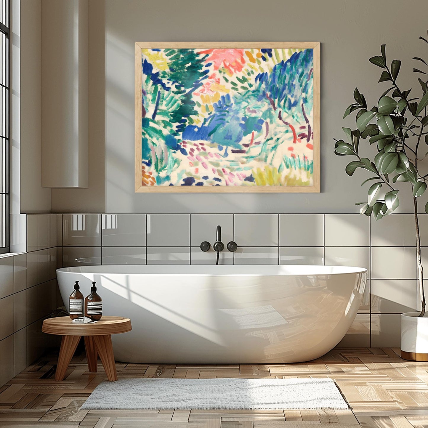Henri Matisse Print, Landscape at Collioure Wall Art, Fauvist Painting, Premium Giclée, Unframed Modern Art Decor, Aesthetic Nature Gift