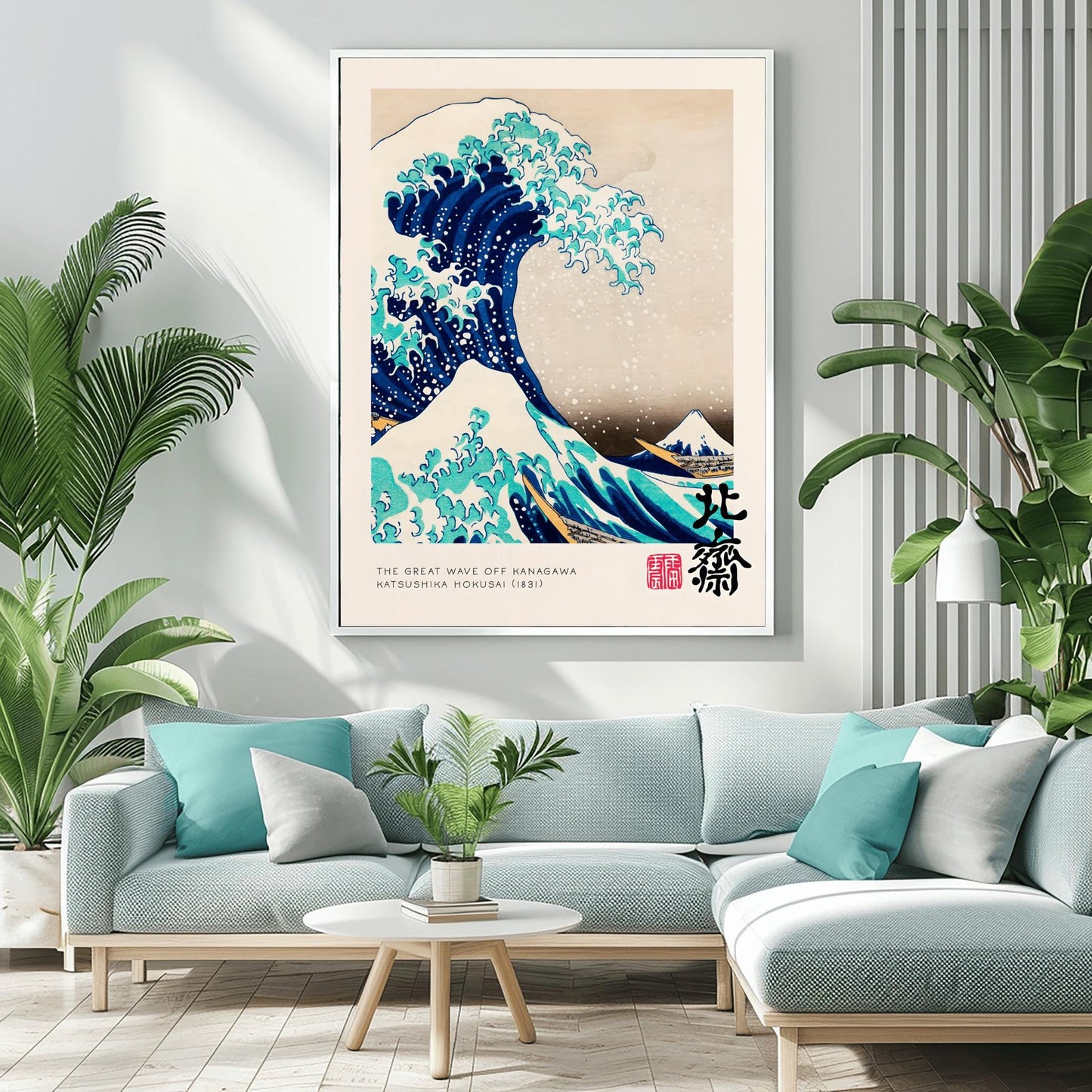 The Great Wave off Kanagawa Print, Hokusai Japanese Art, Mount Fuji Poster, Classic Ukiyo-e Woodblock Print, Japanese Decor Art History Gift