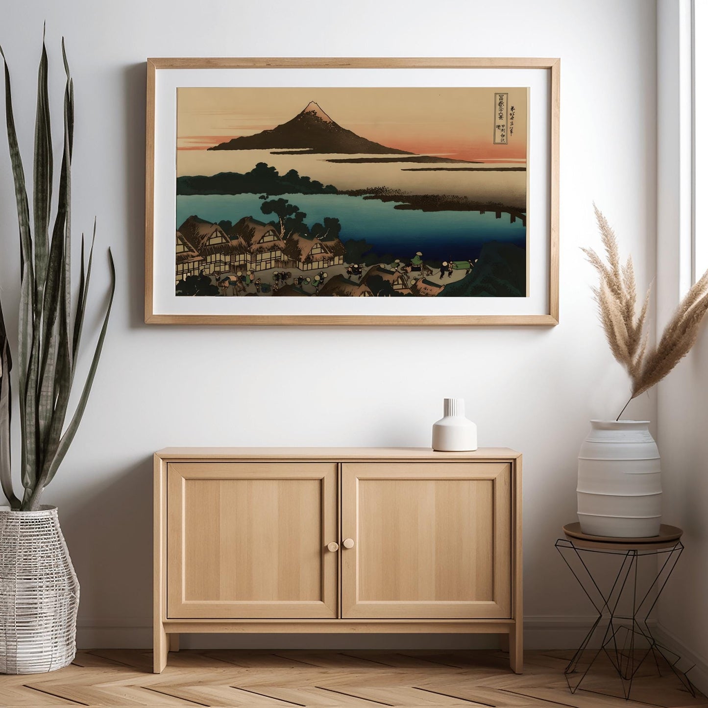 Katsushika Hokusai 'Red Fuji' Print | Fine Wind Clear Morning Woodblock Art | Iconic Mount Fuji Ukiyo-e | Japanese Landscape Decor