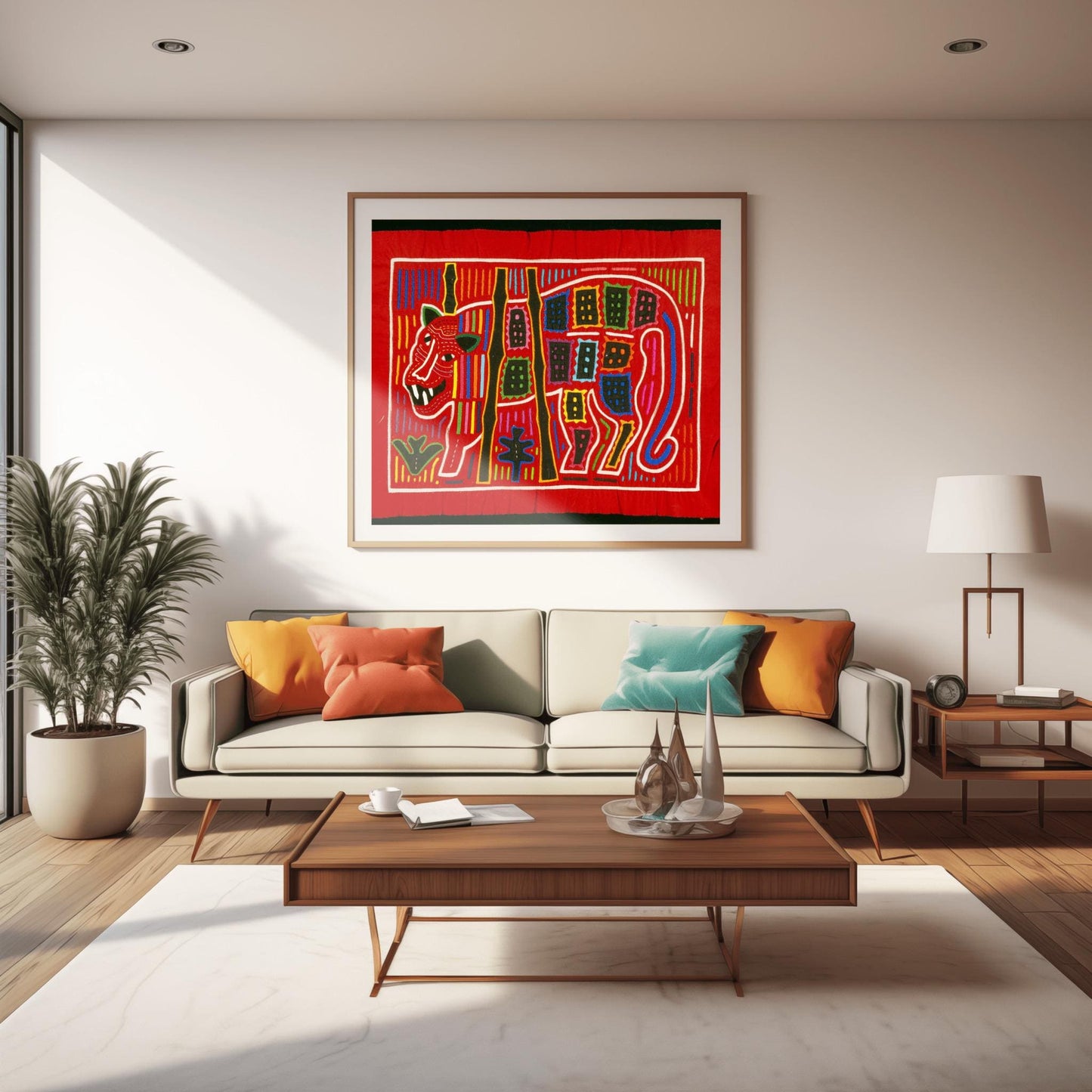 Kandinsky Art Geometric Abstract Print, Modern Expressionist Poster, Colorful Gallery Wall Decor