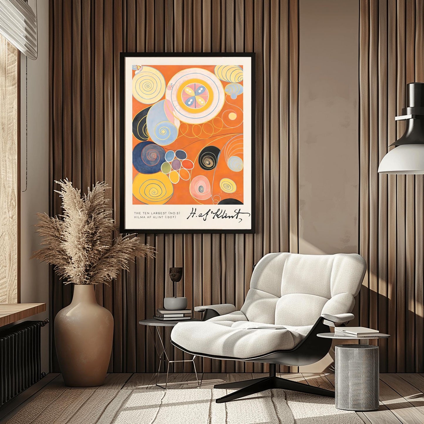 Hilma af Klint The Ten Largest No. 3, Abstract Flower Art Print, Spiritual Botanical Poster, Hilma af Klint Wall Art Modernist Gallery Decor