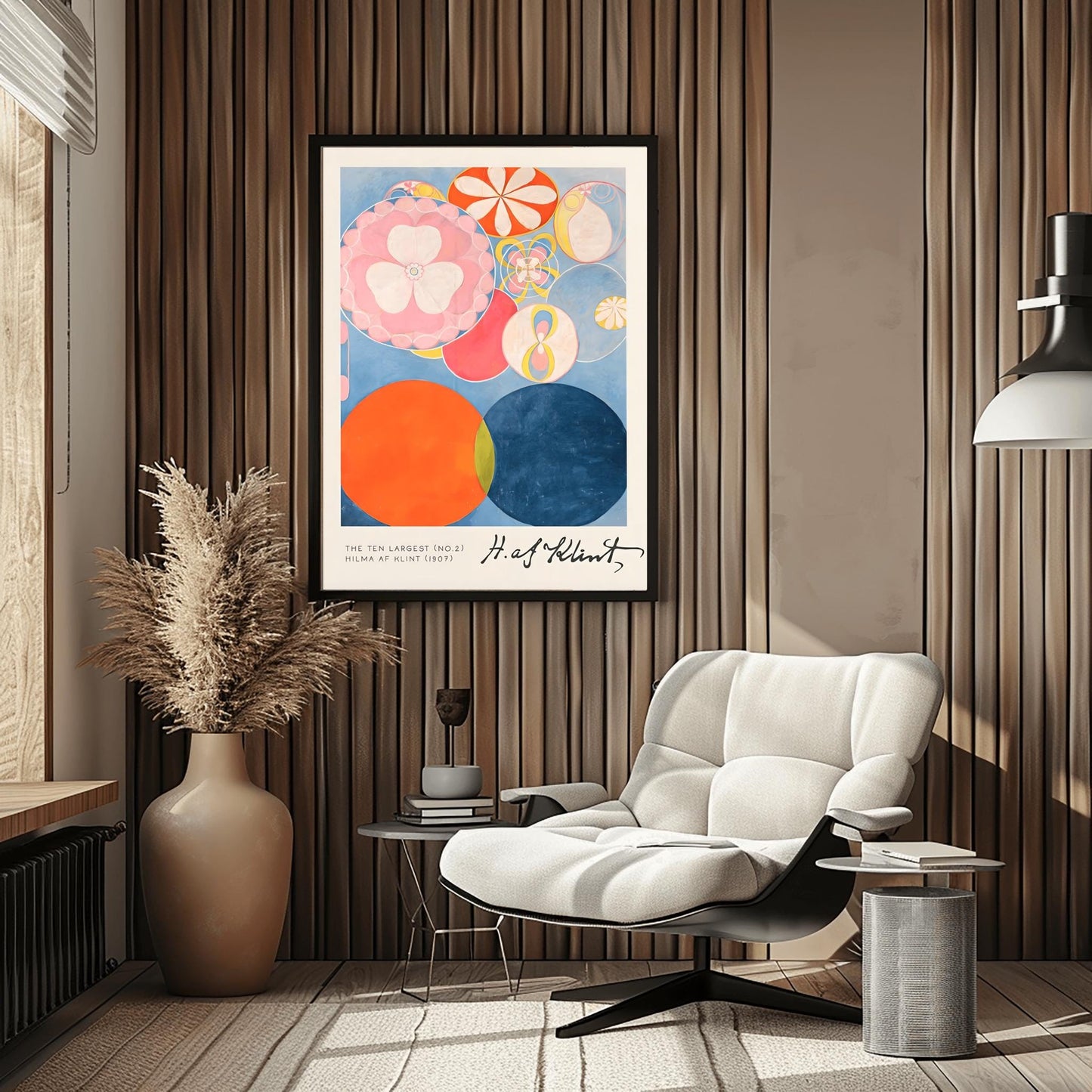 Hilma af Klint The Ten Largest No. 2, Abstract Flower Art Print, Spiritual Botanical Poster, Hilma af Klint Wall Art Modernist Gallery Decor