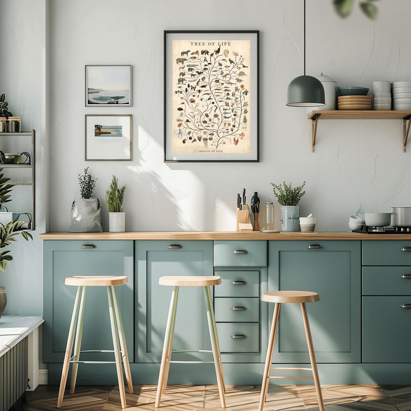 Tree of Life Art Poster ‚Äì Vintage Evolution Chart ‚Äì Biology Wall Art (view 5)