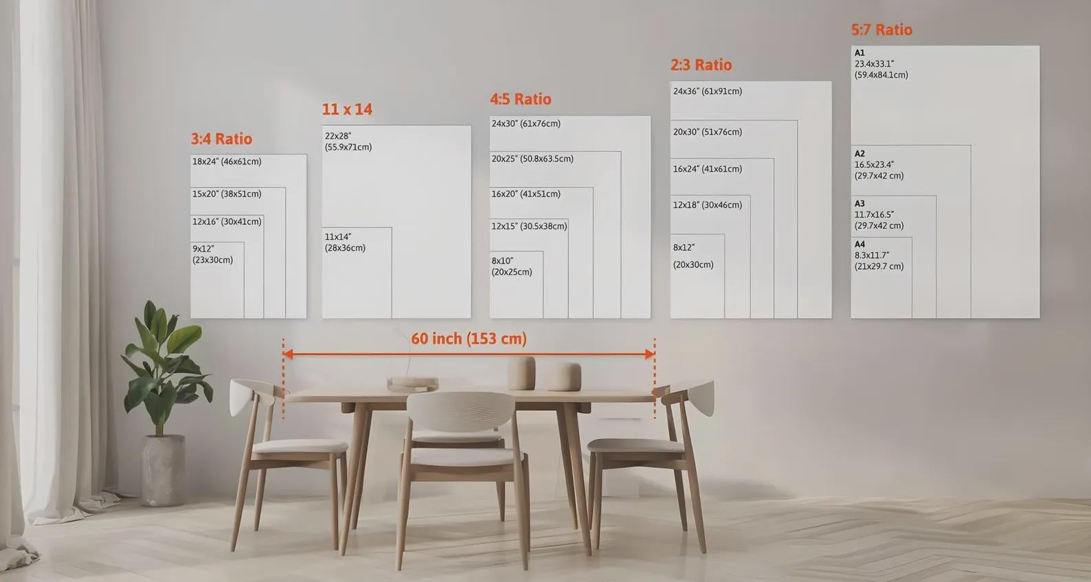A vertical fine art print in the style of Gustav Klimt. Dark, slender tree trunks are decorated with various golden and colorful concentric circles. The forest floor is covered in similar circular floral patterns. A bright, warm golden light glows from the background, creating a high-contrast, ornate night forest scene.