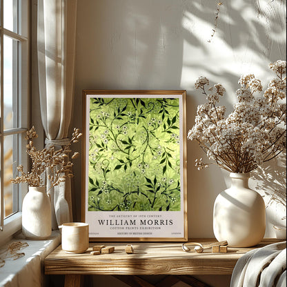 William Morris Print: Vintage Arts & Crafts Tile Poster