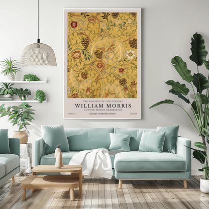 William Morris Floral Print: Vintage Arts & Crafts Wall Art