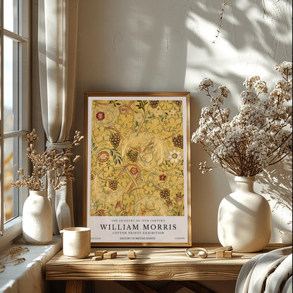 William Morris Floral Print: Vintage Arts & Crafts Wall Art