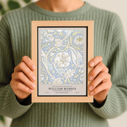 William Morris 'Corncockle' Print: Arts & Crafts Botanical Poster