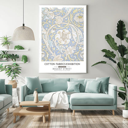 William Morris 'Corncockle' Print: Arts & Crafts Botanical Poster