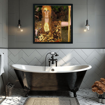 Gustav Klimt Pallas Athena Art Print: Golden Goddess, Austrian Secession